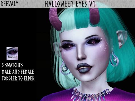Halloween Eyes V1 By Reevaly At Tsr Sims 4 Updates