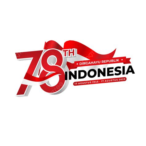 Kartu Ucapan Hari Kemerdekaan Indonesia Berlogo Hut Ri Vektor Tema Kemerdekaan Logo