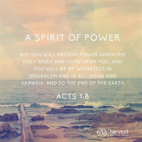 A Spirit Of Power But You Will Receive Power When The Holy Spirit Has