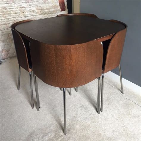 IKEA Fusion Compact, Space Saving, Dining Table & Chairs ...