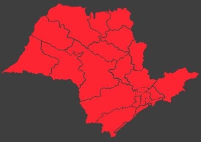 Estado de São Paulo regride para a fase vermelha do Plano SP SECOVI SP
