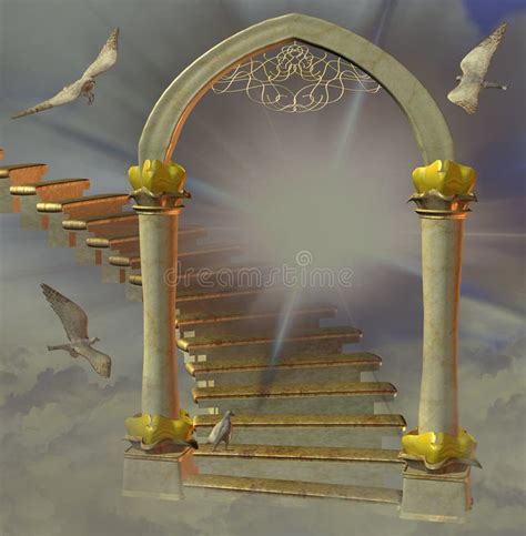 Heavengate Stock Illustration Illustration Of Spiritual 6295771