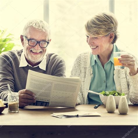 Senior Adults Reading — Stock Photo © Rawpixel 125433630