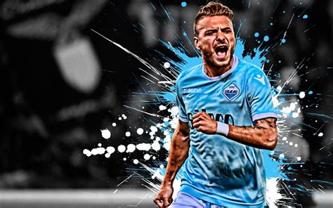 Multiple sizes available for all screen sizes. Download wallpapers Ciro Immobile, 4k, Italian football ...