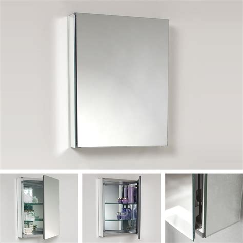 Fresca 20 Wide X 26 Tall Bathroom Medicine Cabinet W Mirrors