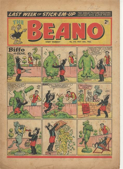 Peter Grays Comics And Art The Beano 1952