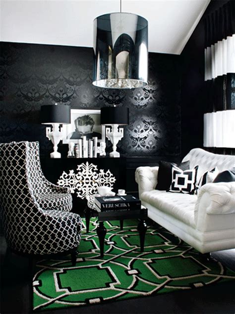 Classic Hollywood Glam Woonkamer Glamour Decor Ideeën Voor