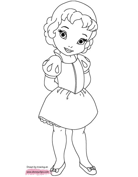 Baby Disney Character Coloring Pages Coloring Home With Images