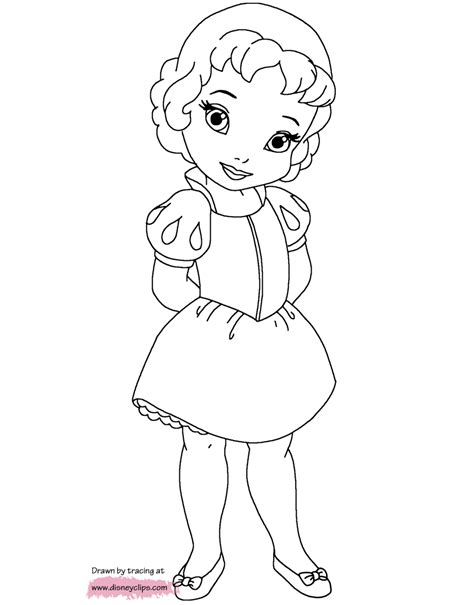 35 Disney Baby Princess Coloring Pages Information