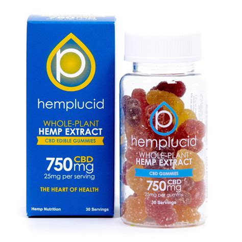 Full Spectrum Edible 25mg Cbd Gummy Bears Hemplucid