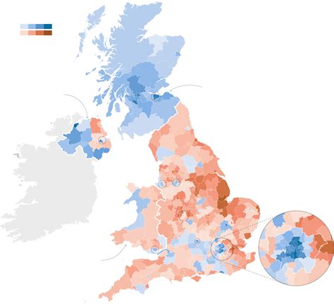 How Britain Voted In The E U Referendum The New York Times