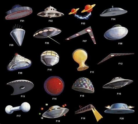 3 Cool Ufo Charts Artists Unknown Rufos