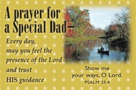 A Prayer For A Special Dad Pocket Cards Bulk Package Of 25 Make Nice