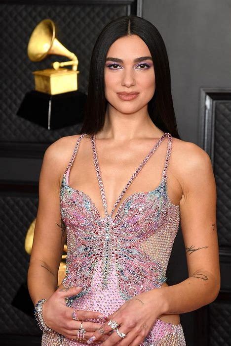 Dua Lipa Showed Up To The Grammys Wearing This Incredible Versace Gown