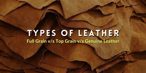 What Is Full Grain Vs Genuine Leather Vs Top Grain Leather — Mahetri