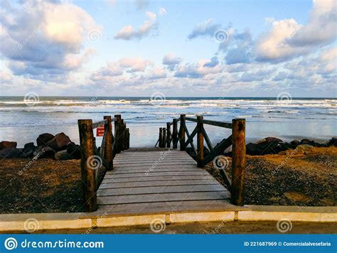 Photographing Late Afternoon On The Beach Stock Image Image Of