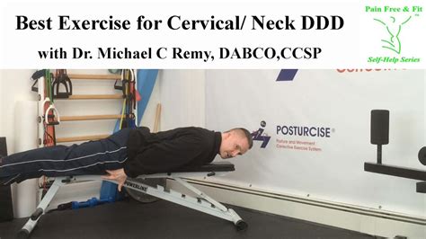 Best Exercise For Cervical Neck Degenerative Disc Disease Youtube