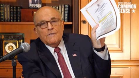 January 25 2020 Rudy Giuliani Common Sense A Series Of Videos About Ukraine The Clinton