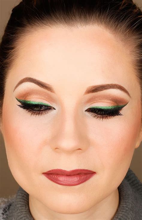 Limited time sale easy return. Green Cat Eye Makeup | stylotheque
