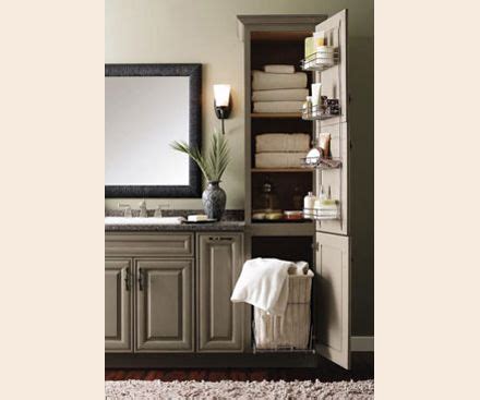 You may found another bathroom linen cabinet with hamper better design ideas. Bathroom cabinet | Bathroom linen cabinet, Bathrooms ...