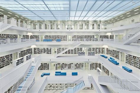 The city of stuttgart, germany has officially opened a marvelous new media center, the stuttgart city library. An Illuminating Library in Stuttgart, Germany ...