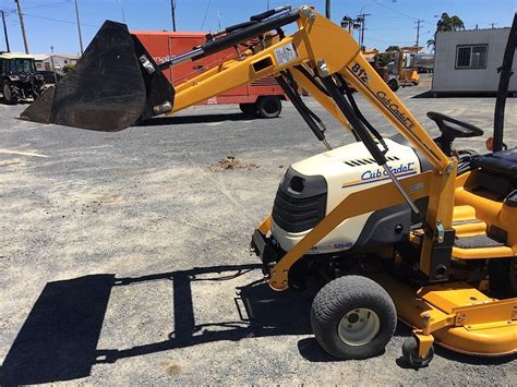 Cub Cadet Tractor Lawn Mower With Front End Loader Auction 0005