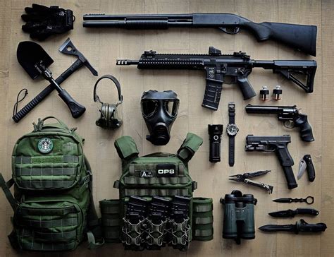 Philosophersdream “zombie Outbreak Kit ” Guns Tactical Survival