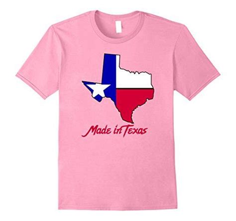 Made In Texas Tee Shirt State Flag Texas Shape Shirt Texas Tee Shirts