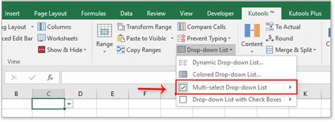 Select Multiple Items From A Drop Down List In Excel Excel Drop Down