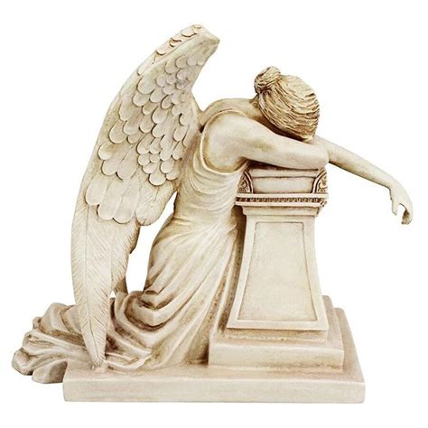 Life Size Angel Of Grief Statue For Sale