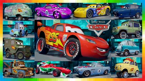 cars the movie 2 characters