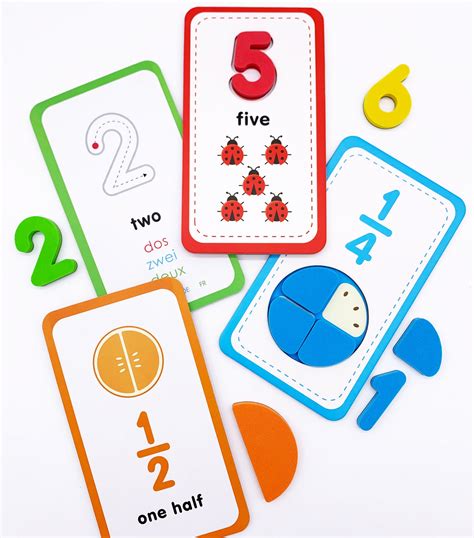 Flashcards And 123 Magnetic Numbers Curious Columbus Kids
