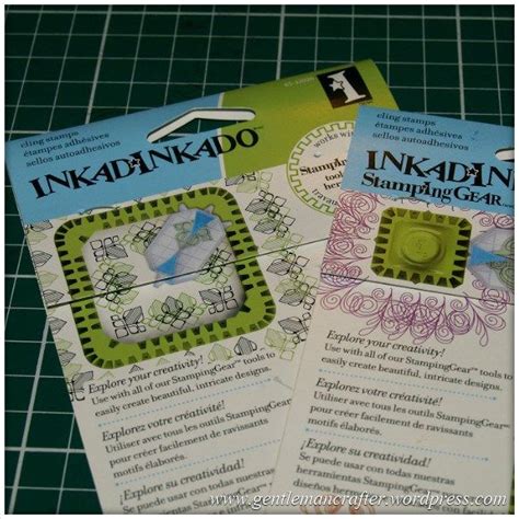 Inkadinkado Stamping Gear Working With Squares And Rectangles Stamp