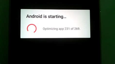 How To Fix Android Is Starting Followed By Optimizing App Issue On