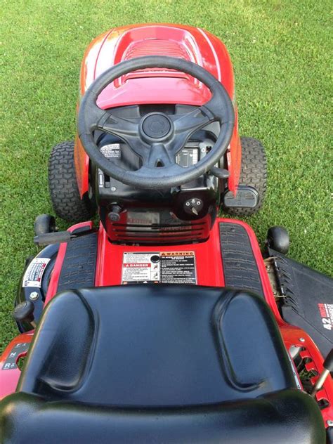 Used Troy Bilt Bronco 42 In Riding Lawn Mower Ronmowers