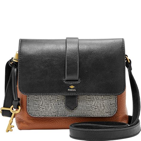 Fossil Small Kinley Leather Crossbody Bags