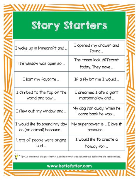Great Ideas To Get Your Elementary Student Writing Writing Prompts For Kids Elementary