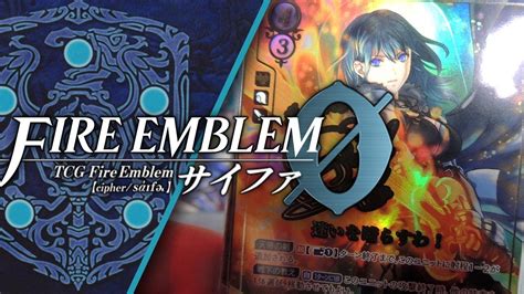 Fire Emblem Cipher Unboxing Three Houses Starter Deck Youtube