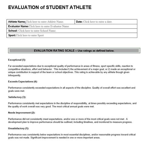 Aaa softball begins a more competitive program level. Evaluation of Student Athlete | Athletic Performance Evaluation Forms