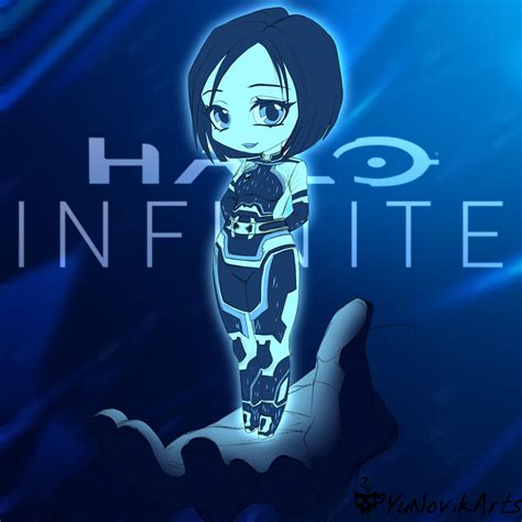 Halo Infinite Cortana Chibi Fanart By Yunovikarts On Deviantart