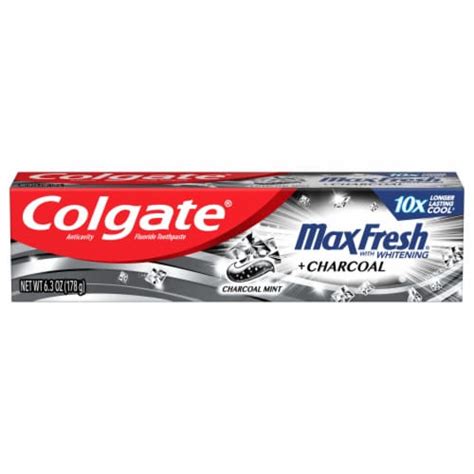 Colgate Max Fresh Charcoal Mint Toothpaste 63 Oz Kroger