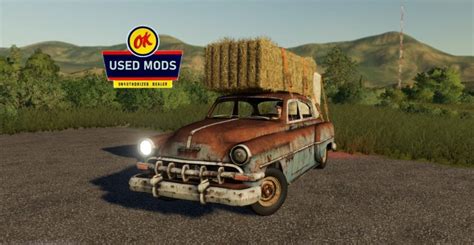 1953 Patina Princess Drivable Rusty Car Fs19 Farming Simulator 19