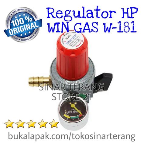 Beli jumlah kolian kompor gas portable ini, harga bisa nego silahkan chat admin Jual Regulator HP WIN GAS Meter W-181M Kompor LPG Tekanan ...