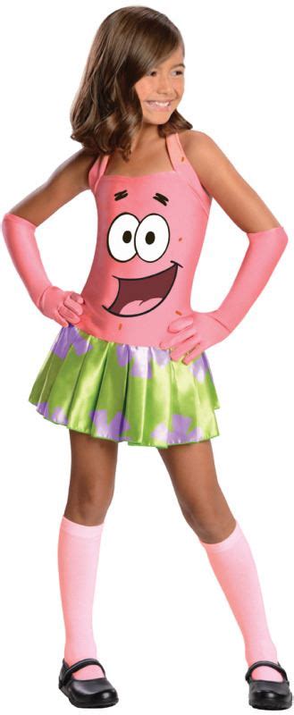 Kids Spongebob Squarepants Patrick Star Girls Costume