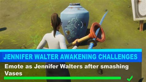 Emote As Jennifer Walters After Smashing Vases Fortnite Youtube