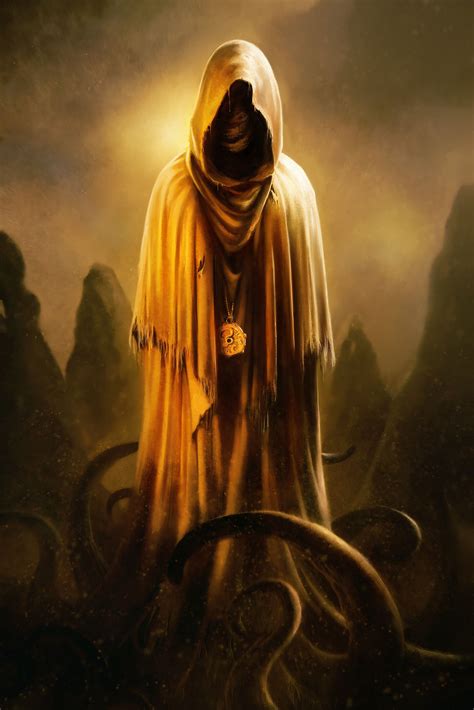Hastur The King In Yellow By Borja Pindado Artstation Necronomicon