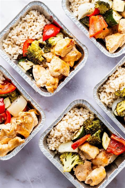 Chicken And Rice Meal Prep The Diet Chef