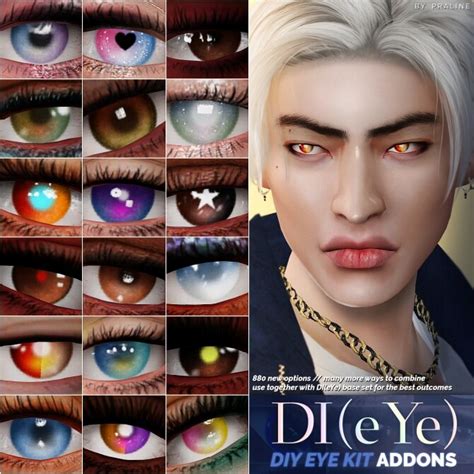 Dieye Diy Eye Kit Addons At Praline Sims Sims 4 Updates