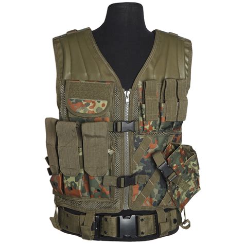 Mil Tec Usmc Tactical Vest Flecktarn Vests Military 1st
