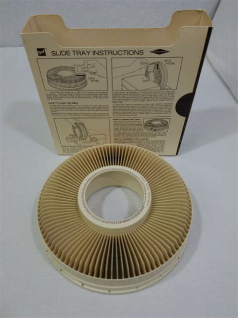 Vintage Sawyer Rototray Rotary 100 Slide Carousel Tray And Boxes For 35mm